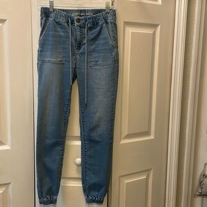 American Eagle soft knit denim joggers